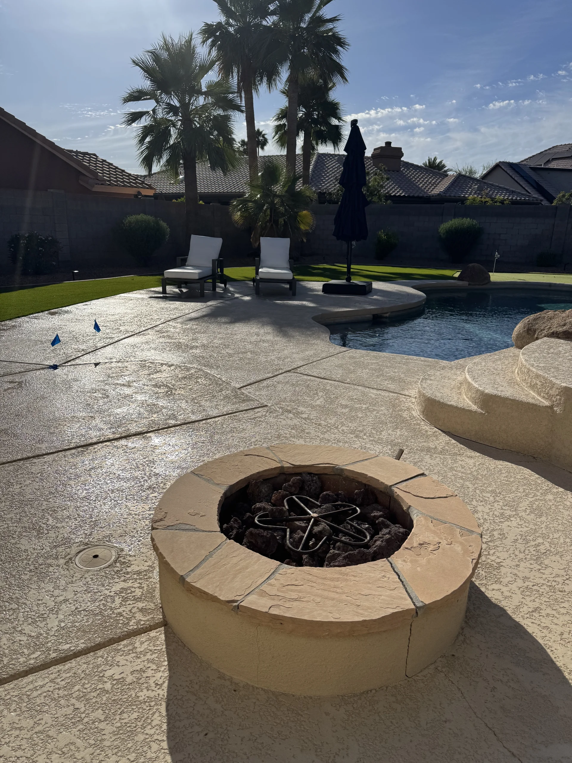 Queen Creek Arizona new home exterior professionally maintained