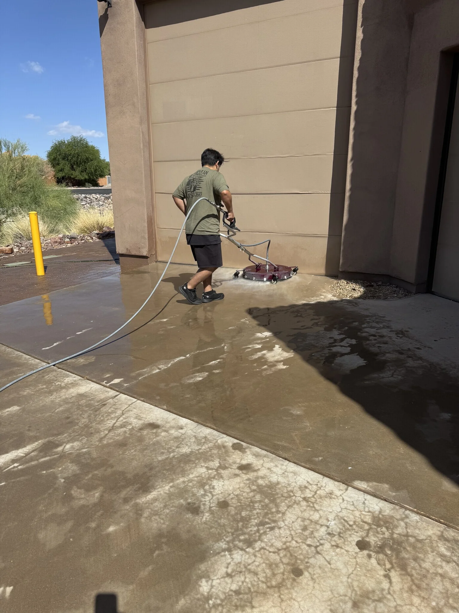 Clean pool deck Queen Creek AZ