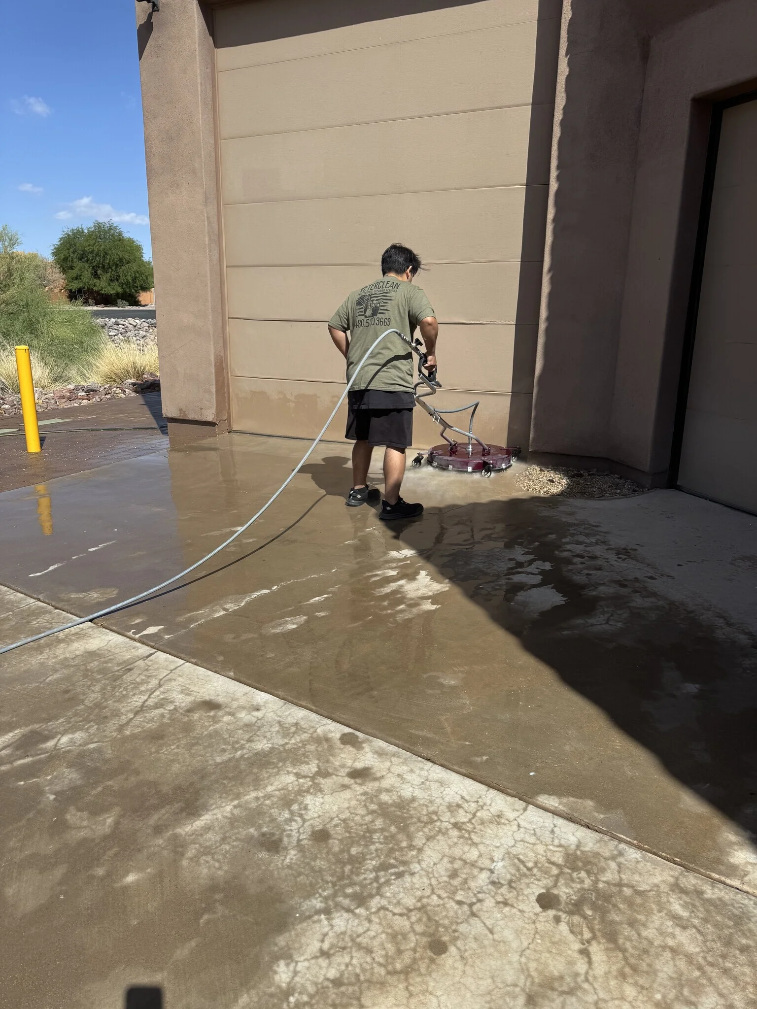 Paver pool deck cleaning Mesa AZ